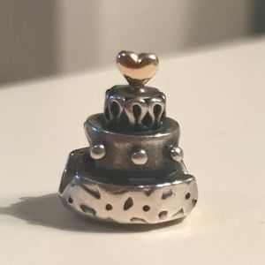 Pandora Wedding Cake Charm